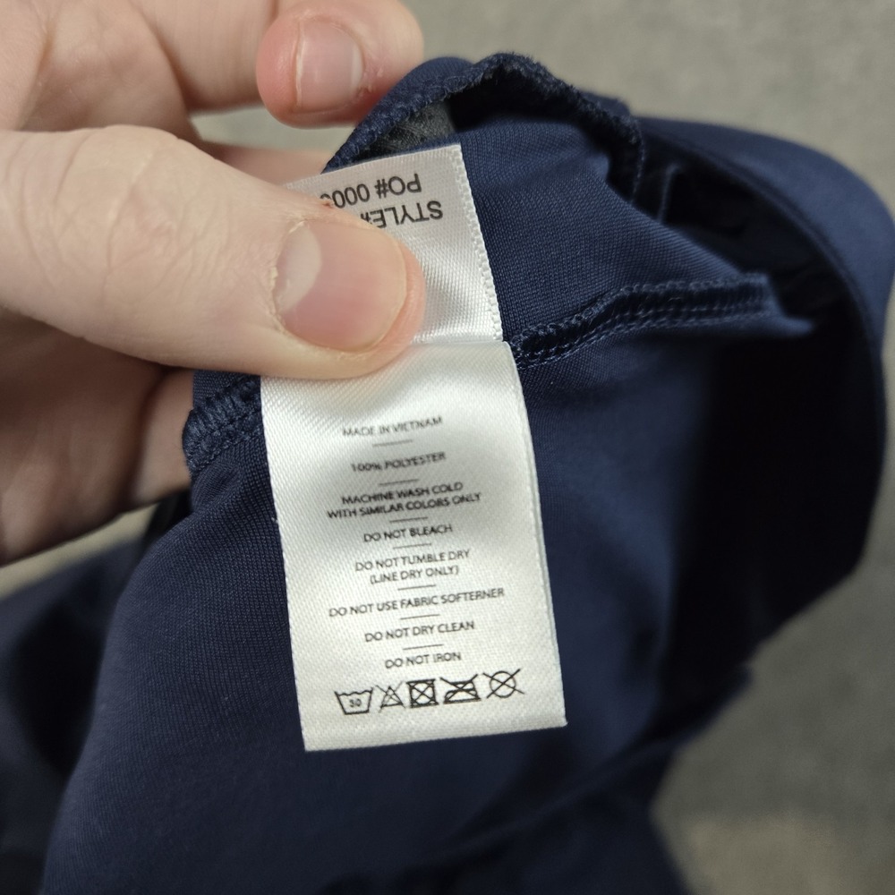 Rhone Pants Mens 31 Blue Golf Preppy Stretch Performance Commuter‎ Slim Fit - Picture 14 of 14